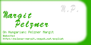 margit pelzner business card